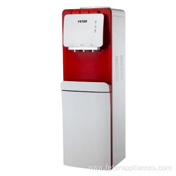 standing type compressor cooling water dispenser with refrigerator